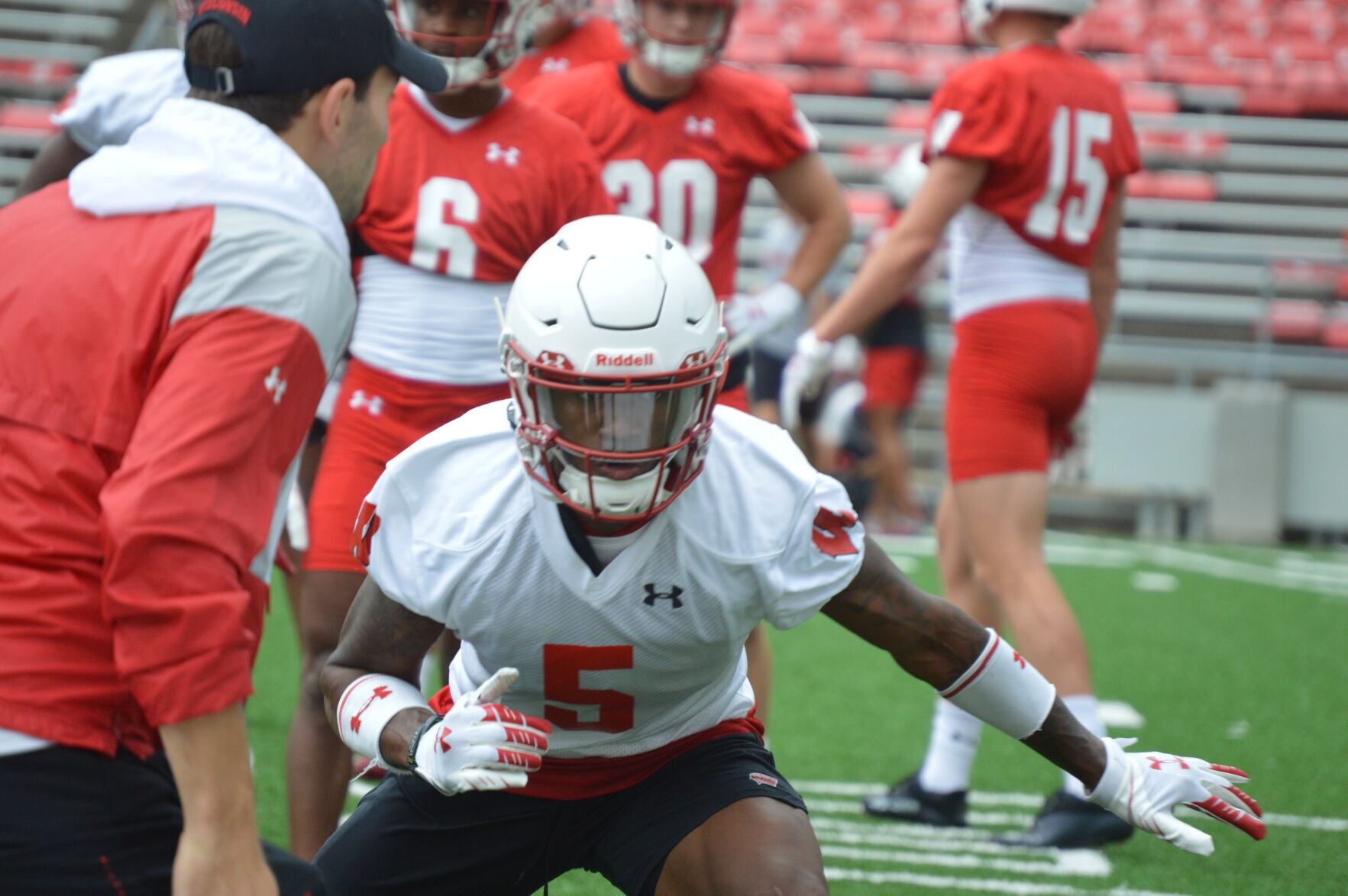 Wisconsin cornerback Cedrick Dort Jr.